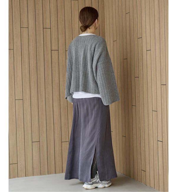 IENA「ワイドリブボートプルオーバー」|ニット・セーター|