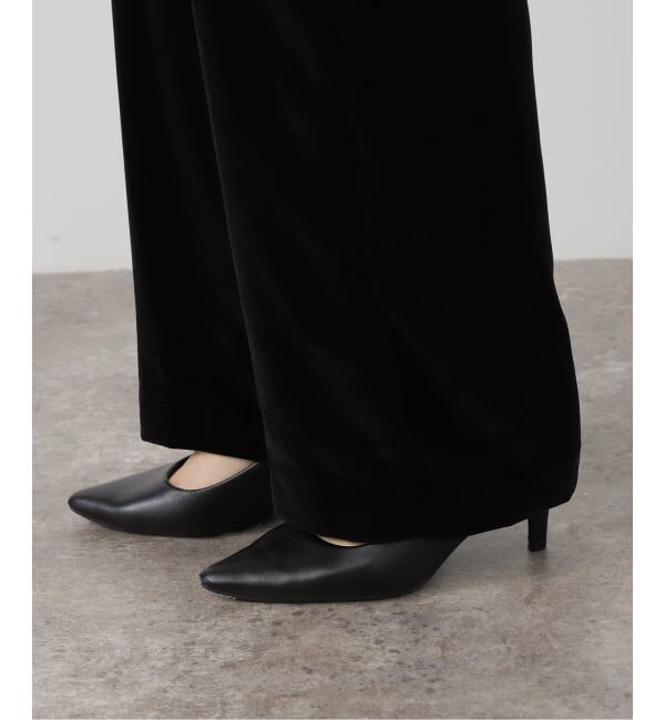 IENA「スカラップドベルベットパンツ」|その他|