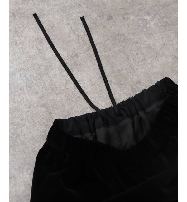 IENA「スカラップドベルベットパンツ」|その他|