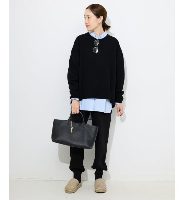 SLOBE IENA「《セットアップ対応可》ウォッシャブルスムース ジョガーパンツ」|その他|