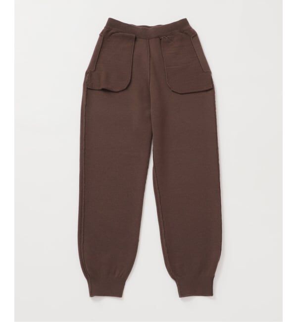 SLOBE IENA「《セットアップ対応可》ウォッシャブルスムース ジョガーパンツ」|その他|