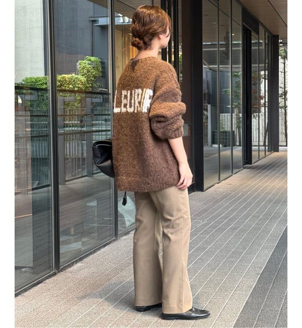 SLOBE IENA「《WEBのみ4サイズ展開》ウォッシャブルセミフレアパンツ」|その他|