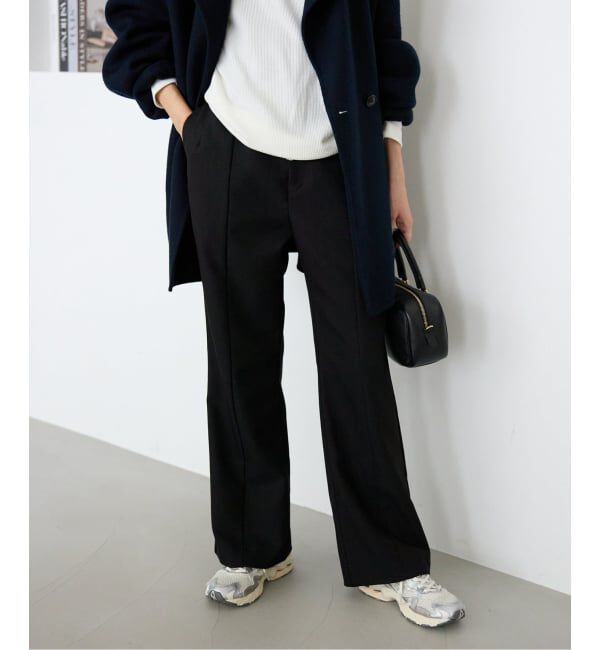 SLOBE IENA「《WEBのみ4サイズ展開》ウォッシャブルセミフレアパンツ」|その他|