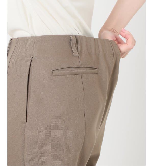 SLOBE IENA「《WEBのみ4サイズ展開》ウォッシャブルセミフレアパンツ」|その他|