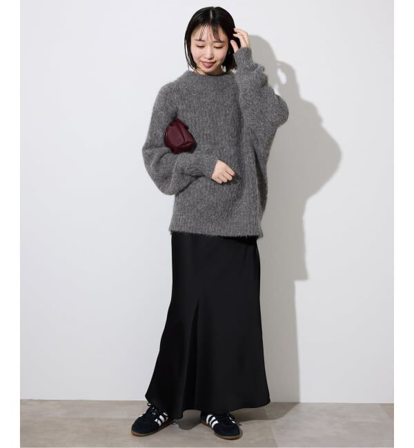 SLOBE IENA「アルパカ混BIG プルオーバー」|ニット・セーター|
