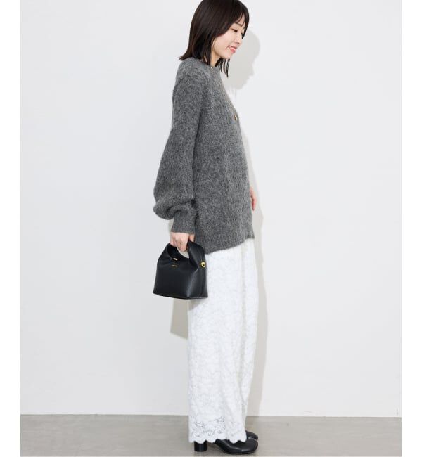 SLOBE IENA「アルパカ混BIG プルオーバー」|ニット・セーター|