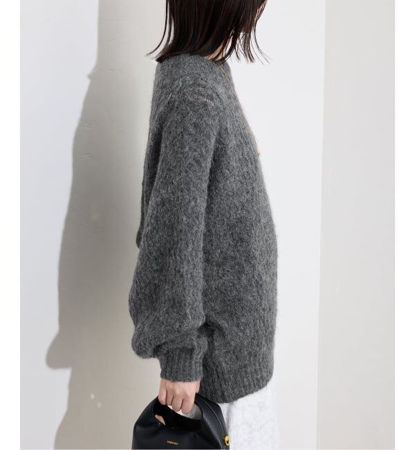 SLOBE IENA「アルパカ混BIG プルオーバー」|ニット・セーター|