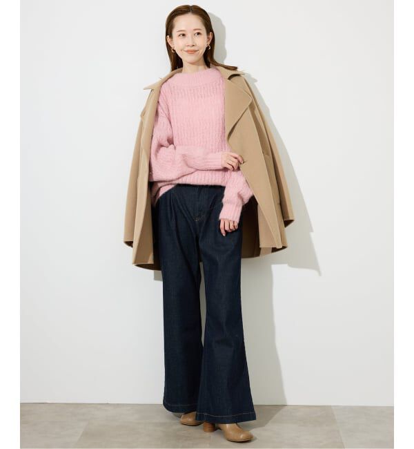 SLOBE IENA「アルパカ混BIG プルオーバー」|ニット・セーター|