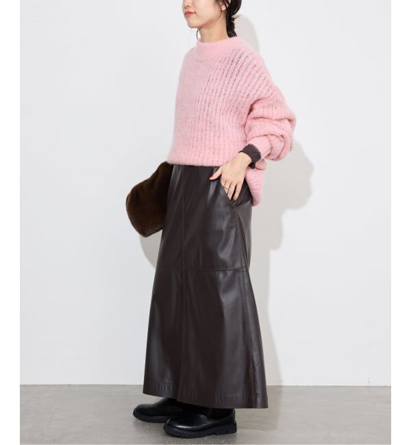 SLOBE IENA「アルパカ混BIG プルオーバー」|ニット・セーター|