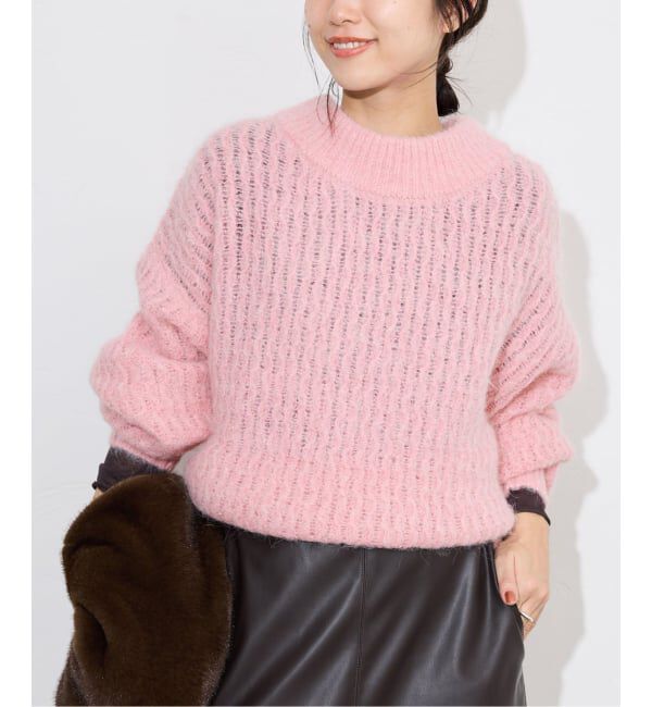 SLOBE IENA「アルパカ混BIG プルオーバー」|ニット・セーター|