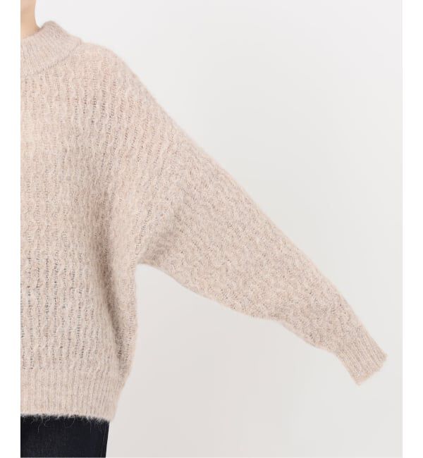 SLOBE IENA「アルパカ混BIG プルオーバー」|ニット・セーター|