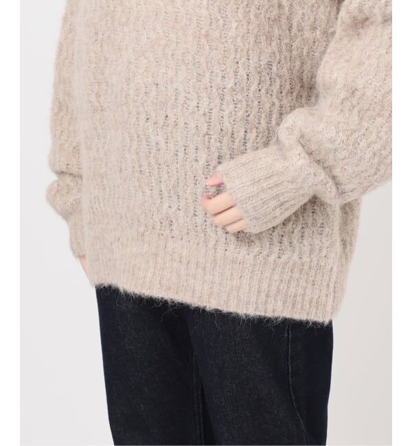 SLOBE IENA「アルパカ混BIG プルオーバー」|ニット・セーター|