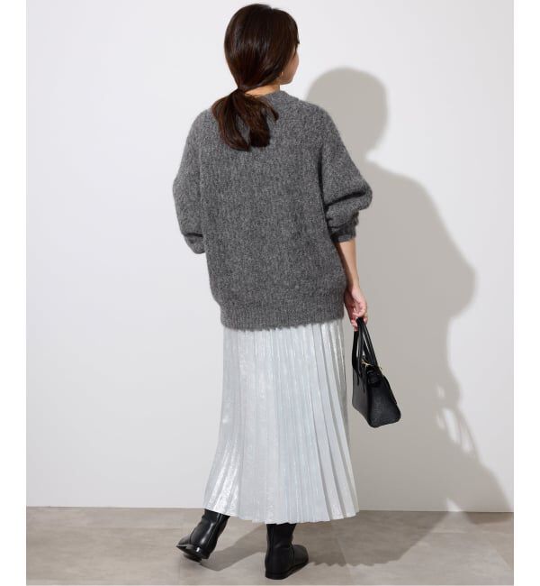 SLOBE IENA「アルパカ混BIG プルオーバー」|ニット・セーター|