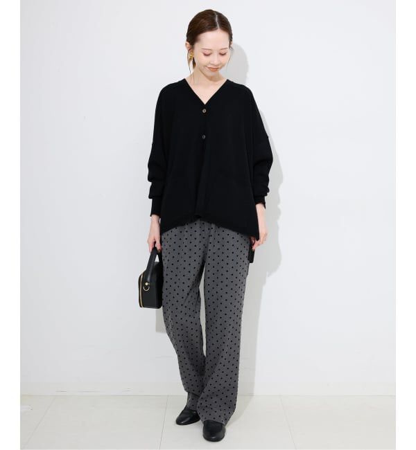 SLOBE IENA「《吸湿発熱/WEB限定/追加2》CIRCULATE WARM パンツ」|スラックス|