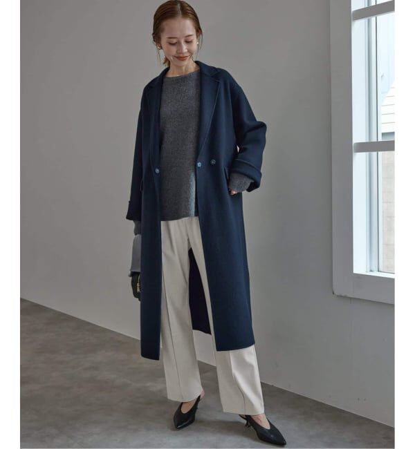 SLOBE IENA「《吸湿発熱/WEB限定/追加2》CIRCULATE WARM パンツ」|スラックス|