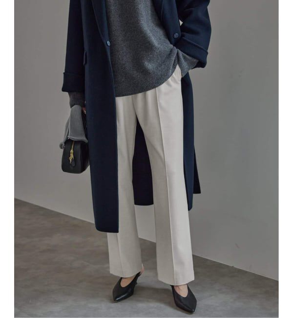 SLOBE IENA「《吸湿発熱/WEB限定/追加2》CIRCULATE WARM パンツ」|スラックス|