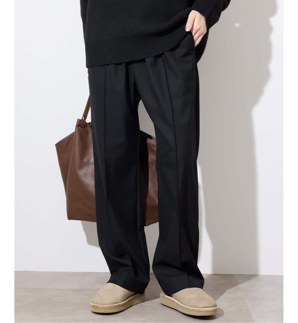 SLOBE IENA「《吸湿発熱/WEB限定/追加2》CIRCULATE WARM パンツ」|スラックス|