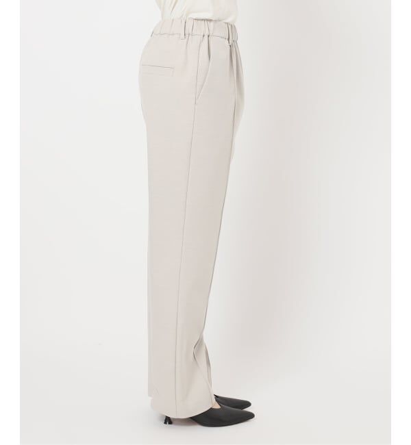 SLOBE IENA「《吸湿発熱/WEB限定/追加2》CIRCULATE WARM パンツ」|スラックス|