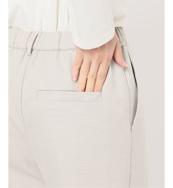 SLOBE IENA「《吸湿発熱/WEB限定/追加2》CIRCULATE WARM パンツ」|スラックス|