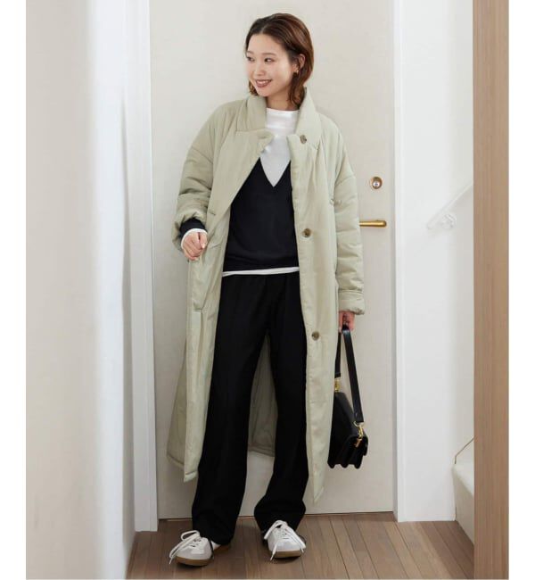 SLOBE IENA「《吸湿発熱/WEB限定/追加2》CIRCULATE WARM パンツ」|スラックス|