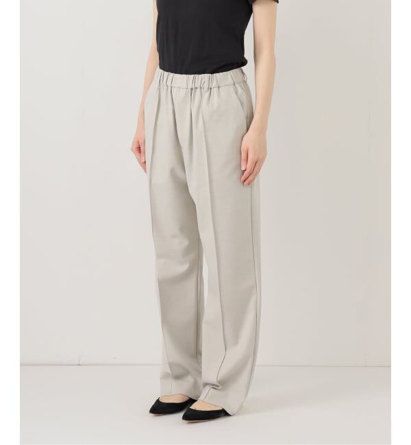 SLOBE IENA「《吸湿発熱/WEB限定/追加2》CIRCULATE WARM パンツ」|スラックス|