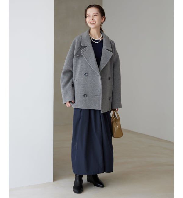 SLOBE IENA「《WEB限定/追加3》タフタギャザーキャミワンピース」|ワンピース|