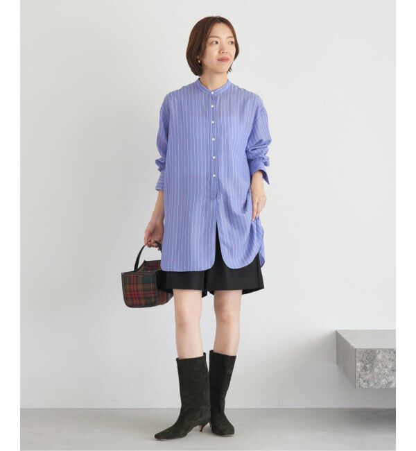 IENA「《追加4》ウォッシャブルウールショートパンツ」|その他|