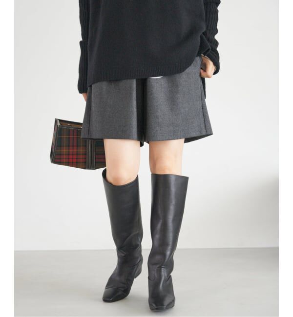 IENA「《追加4》ウォッシャブルウールショートパンツ」|その他|