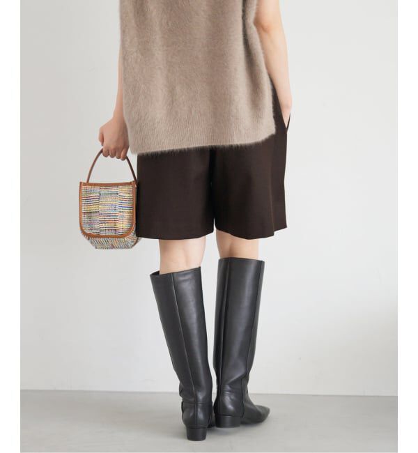 IENA「《追加4》ウォッシャブルウールショートパンツ」|その他|