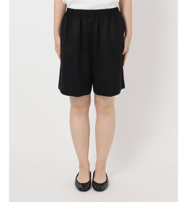 IENA「《追加4》ウォッシャブルウールショートパンツ」|その他|