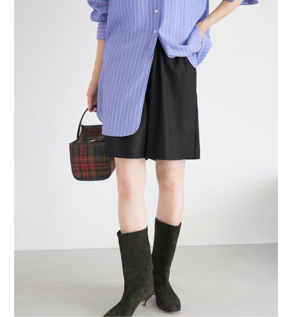 IENA「《追加4》ウォッシャブルウールショートパンツ」|その他|