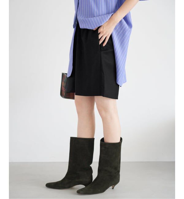 IENA「《追加4》ウォッシャブルウールショートパンツ」|その他|