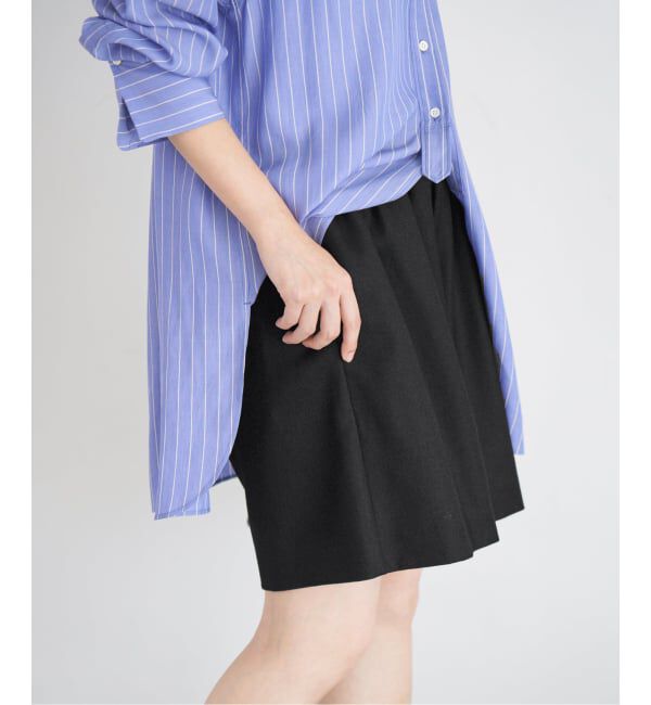 IENA「《追加4》ウォッシャブルウールショートパンツ」|その他|