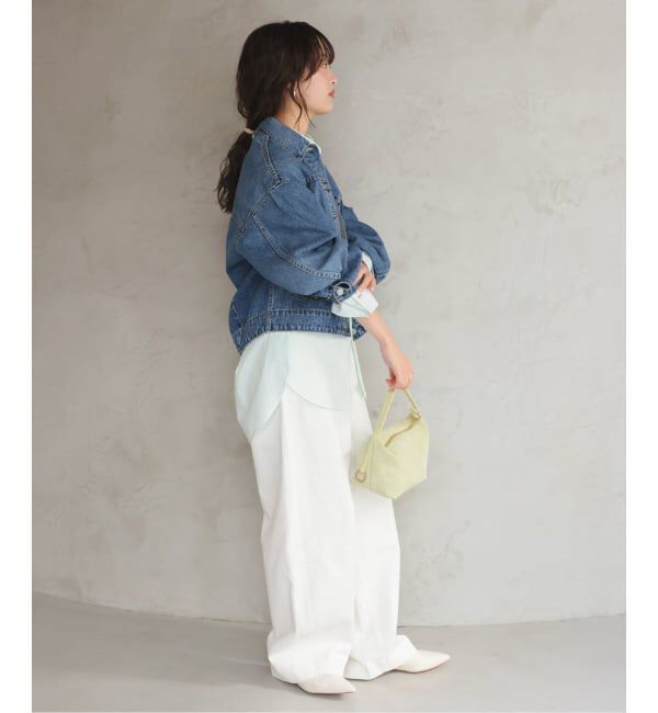 SLOBE IENA「《追加予約》Levi&rsquo;s/リーバイス SLOBE別注 BALLOON SLEEVE TRACKER デニムジャケット」|デニムジャケット|