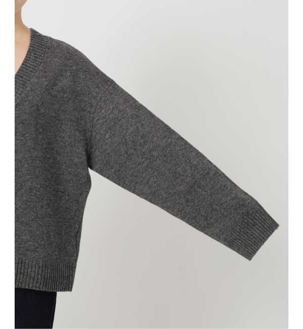 SLOBE IENA「Vネックルーズニットプルオーバー」|ニット・セーター|