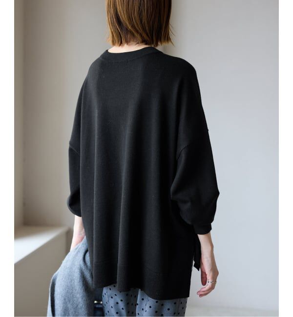 SLOBE IENA「《WEB限定/追加2》ウォッシャブルワイドシルエットカーディガン」|カーディガン|