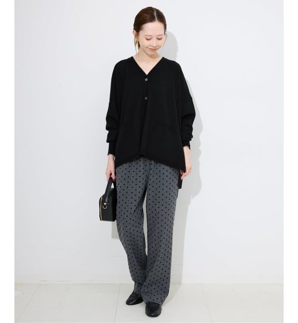 SLOBE IENA「《WEB限定/追加2》ウォッシャブルワイドシルエットカーディガン」|カーディガン|