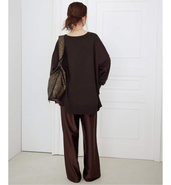 SLOBE IENA「《WEB限定/追加2》ウォッシャブルワイドシルエットカーディガン」|カーディガン|