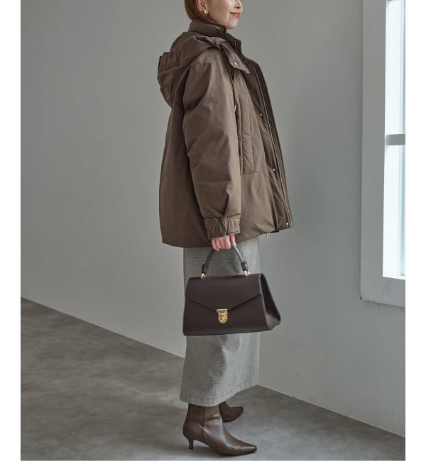 SLOBE IENA「【2枚セット】チェックジャンパースカート&times;タートルニットセット」|ワンピース|