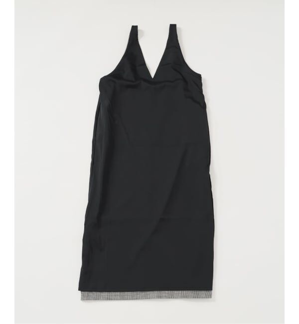 SLOBE IENA「【2枚セット】チェックジャンパースカート&times;タートルニットセット」|ワンピース|