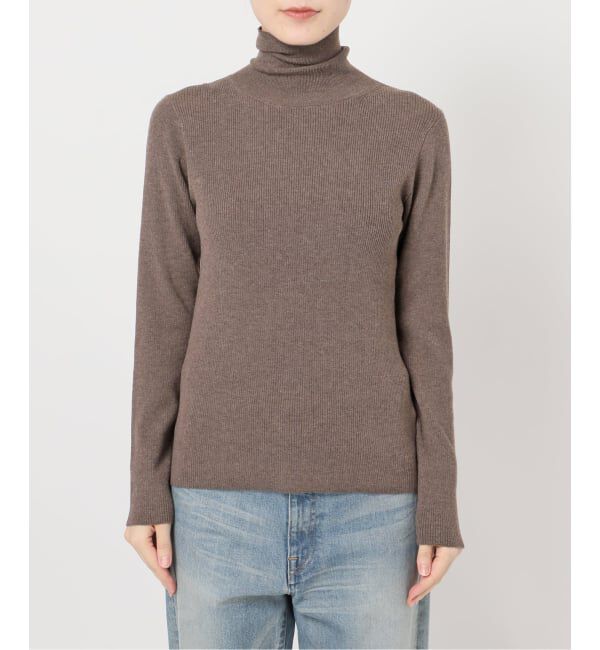 SLOBE IENA「【2枚セット】チェックジャンパースカート&times;タートルニットセット」|ワンピース|