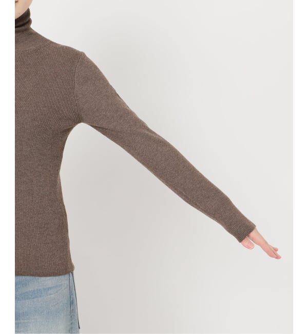 SLOBE IENA「【2枚セット】チェックジャンパースカート&times;タートルニットセット」|ワンピース|