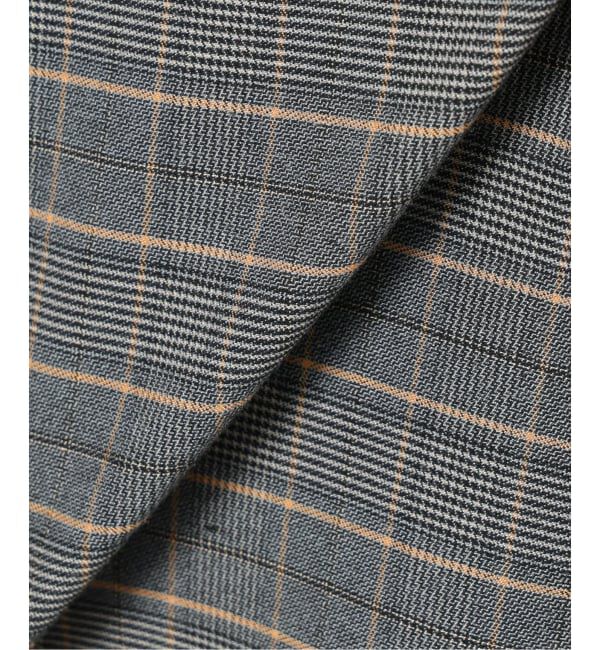 SLOBE IENA「【2枚セット】チェックジャンパースカート&times;タートルニットセット」|ワンピース|