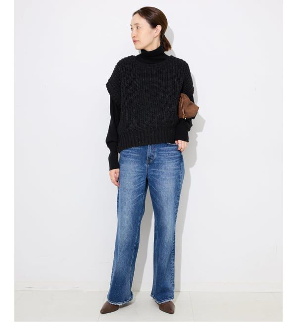 SLOBE IENA「畦編みコクーンニットベスト」|ベスト・ジレ|