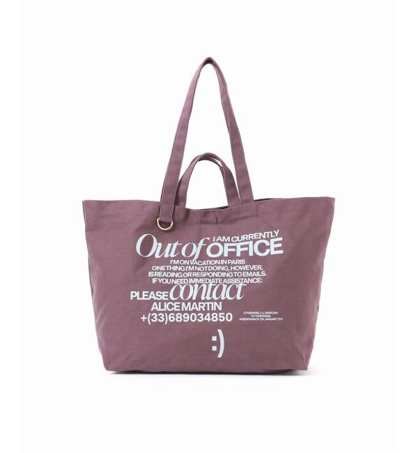 SLOBE IENA「《WEB限定/追加2予約》LOUNA SLOBE別注 BIGトートバッグ」|トートバッグ|