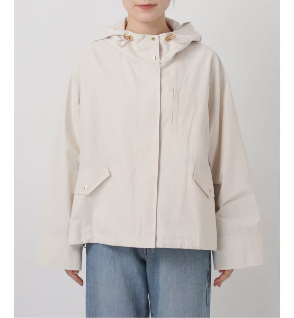 IENA「《予約》撥水フーディーブルゾン」|ブルゾン・スタジャン|