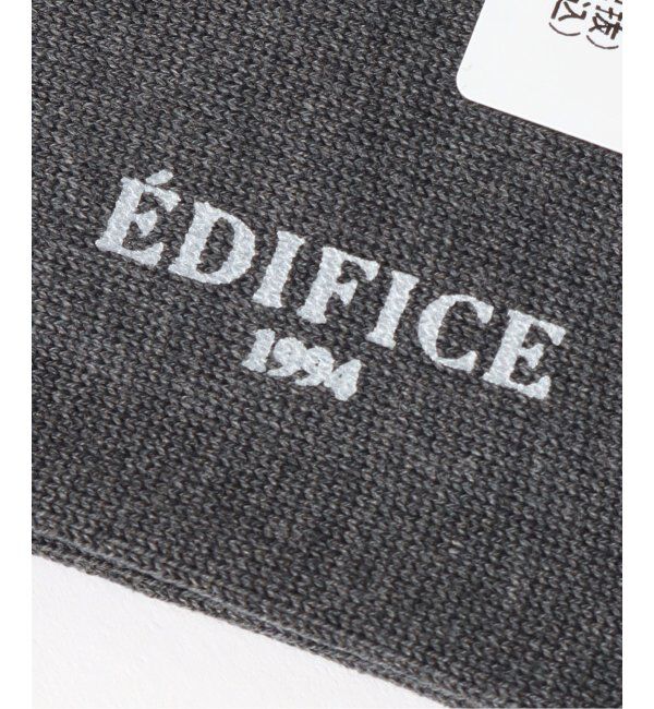 EDIFICE「フェイクリブ ソックス」|ソックス|