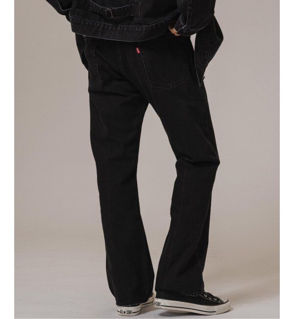 EDIFICE「Levi&rsquo;s(リーバイス) 別注 517 TM BLACK L29」|デニム|