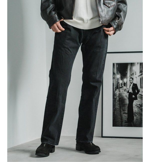 EDIFICE「Levi&rsquo;s(リーバイス) 別注 517 TM BLACK L29」|デニム|