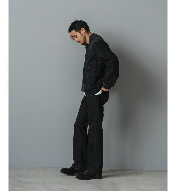 EDIFICE「Levi&rsquo;s(リーバイス) 別注 517 TM BLACK L29」|デニム|